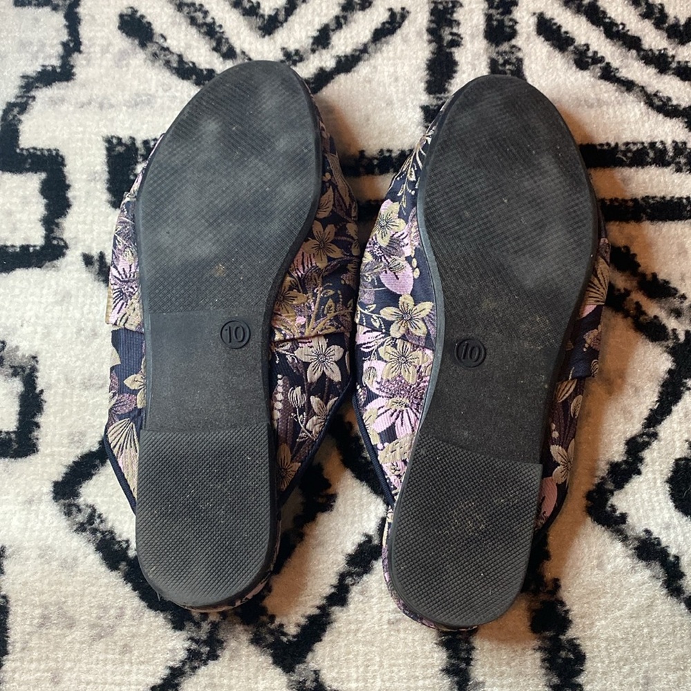 A New Day Target Floral Mules Sz 10 - Picture 5 of 5
